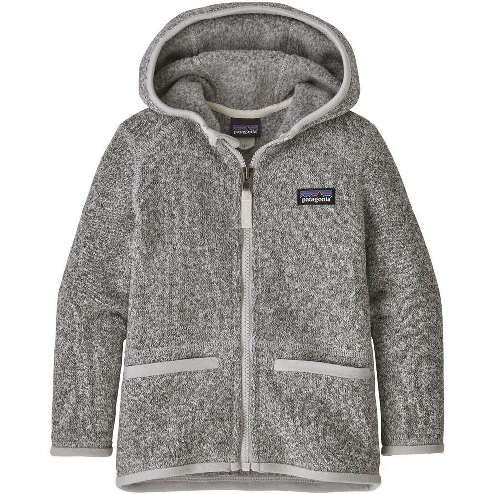 Patagonia Kids Better Sweater Gray Fleece Hoodie